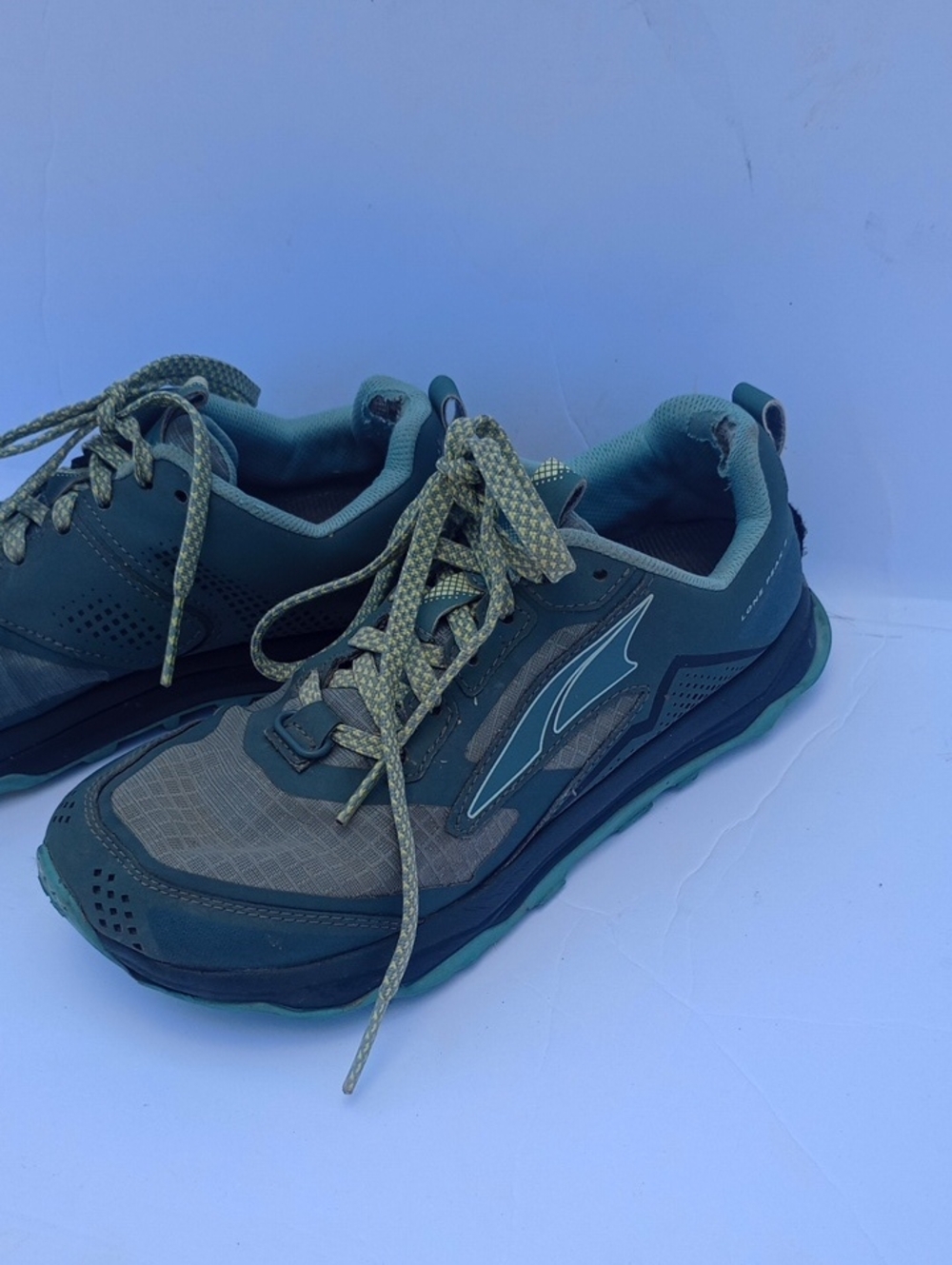 Altra Lone Peak 5 Teal Trail Running Hiking Sneakers Size 5.5 Outdoor Shoes